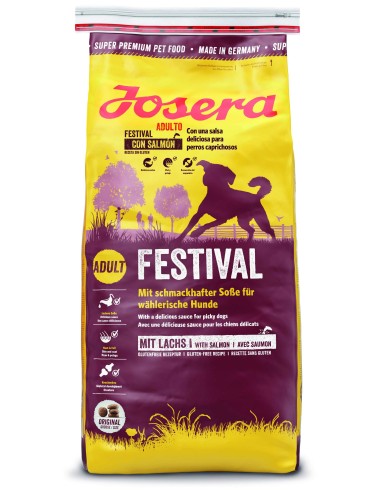 JOSERA FESTIVAL PIENSO PARA PERROS 15 KG 900 GR 5 X 900 GR - 2