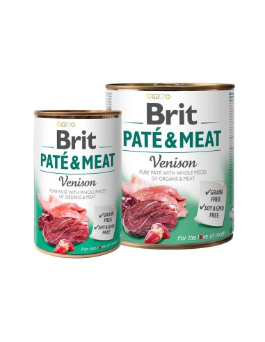 BRIT PATE & MEAT VENADO 400 GR 800 GR - 2