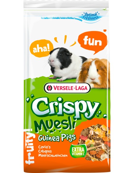 VERSELE LAGA CRISPY MUESLI GUINEA PIGS CAVIA - COBAYAS 1 KG 2 75 KG - 2