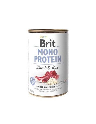BRIT MONO PROTEIN CORDERO Y ARROZ - 400 GR 400 GR - 2