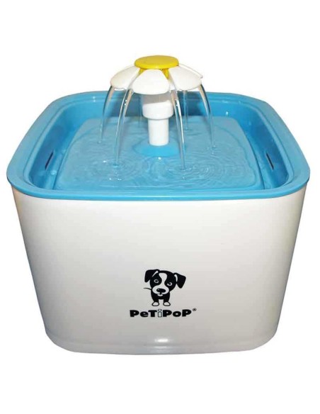 PETIPOP BEBEDERO FUENTE CON FLOR  - 2