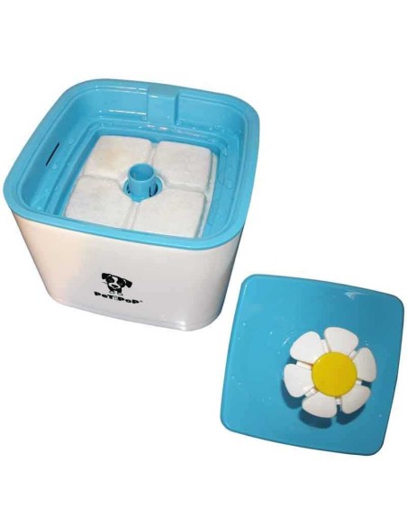 PETIPOP BEBEDERO FUENTE CON FLOR  - 3