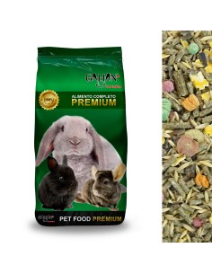 GALIAN COGASA MIXTURA CONEJOS ENANOS 20 KG 800 GR 700 GR 4 KG (BOLSA) 4 KG (CUBO) - 3