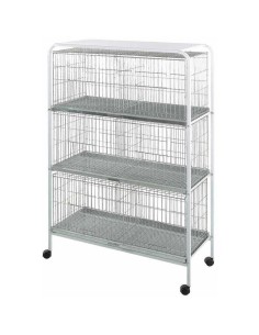 COPELE ESTANTERIA EXPOSITOR JAULA 2 DEPARTAMENTOS 