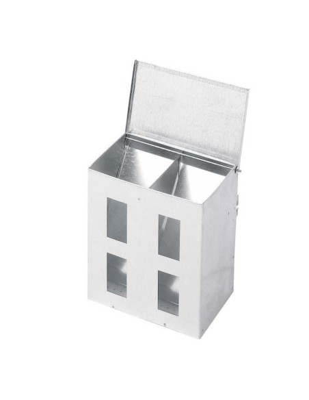 COPELE TOLVA / COMEDERO PARA PALOMAS CON VISOR 