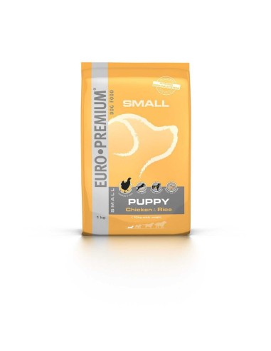 EURO-PREMIUM CACHORRO PEQUEÑO POLLO Y ARROZ 1 KG - 2