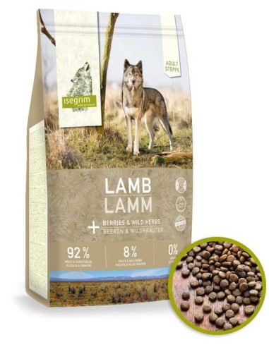 ISEGRIM ADULT STEPPE LAMB - CORDERO CON BAYAS 3 KG 12 KG - 2