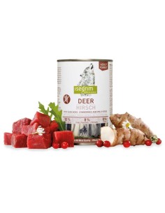 ISEGRIM ADULT FOREST DEER - CIERVO, AGUATURMA Y ARÁNDANOS 400 GR 800 GR - 2
