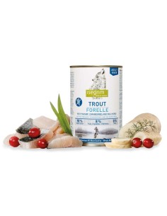 ISEGRIM ADULT RIVER TROUT - TRUCHA, CHIRIVÍA Y ARÁNDANOS 400 GR 800 GR - 2