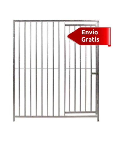 COPELE FRENTE DE BOXES PARA PERROS BARRAS 200 CM 150 CM BARRAS 8 CM BARRAS 8 CM SIN COMEDEROS SIN COMEDEROS - 2