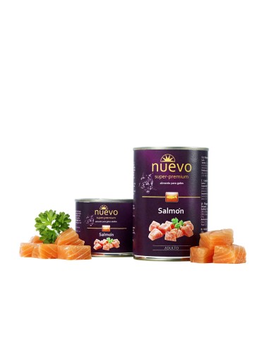 NUEVO ADULTO SALMÓN PARA GATOS - 200 GR 3 UNIDADES 1 UNIDAD 6 UNIDADES - 2