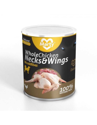 MARTY ALITAS DE POLLO Y CUELLOS PARA PERROS - 800 GR 800 GR - 2