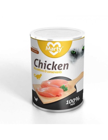 MARTY CHICKEN POLLO PARA GATOS 100 GR 400 GR - 2