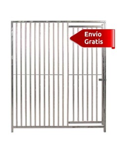 COPELE FRENTE DE BOXES PARA PERROS BARROTES ECO 200 CM 100 CM 150 CM BARRAS 5 CM BARRAS 5 CM BARRAS 5 CM - 2