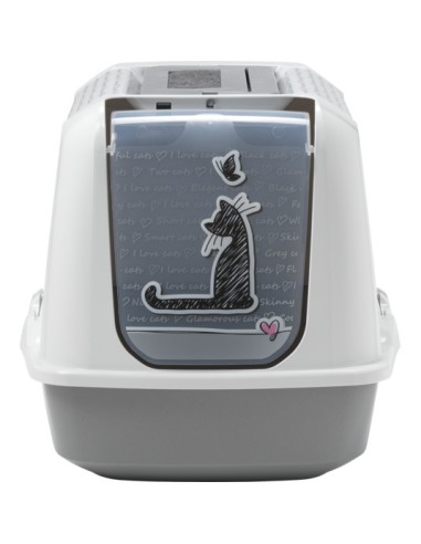 MODERNA ASEO PARA GATOS CATS IN LOVE 38 8 X 50 2 X 37 5 CM - 3