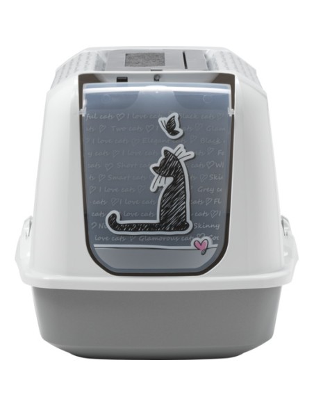 MODERNA ASEO PARA GATOS CATS IN LOVE 38 8 X 50 2 X 37 5 CM - 3