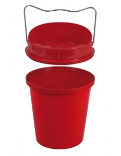 GAUN BEBEDERO CUBA PLÁSTICO PINTADO ROJO - 2 2