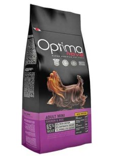 OPTIMA NOVA ADULT MINI POLLO Y ARROZ 2 KG 12 KG 800 GR - 2