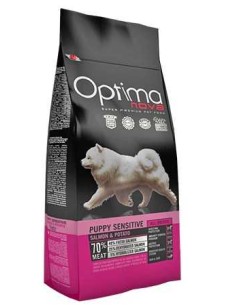 OPTIMA NOVA PUPPY SENSITIVE SALMÓN Y PATATA 2 KG 12 KG 800 GR - 2
