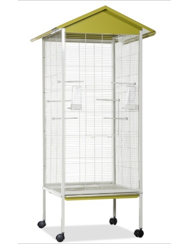 VOLTREGÀ PAJARERA VOLTREGA 445 GRIS PISTACHO - 78 X 74 X 165 CM 78 X 74 X 165 CM - 2