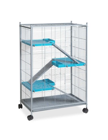 VOLTREGÀ JAULA VOLTREGA 493 PEQUEÑOS ROEDORES - 41 X 70 X 60 CM 41 X 70 X 106 CM - 2