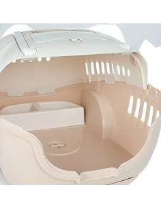 LOBOO TRANSPORTIN BUBBLE SAND 58 5 X 47 X 34 5 CM - 2 2