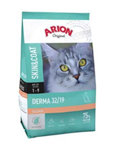 ARION ORIGINAL CAT DERMA 32/19 2 KG 7 5 KG