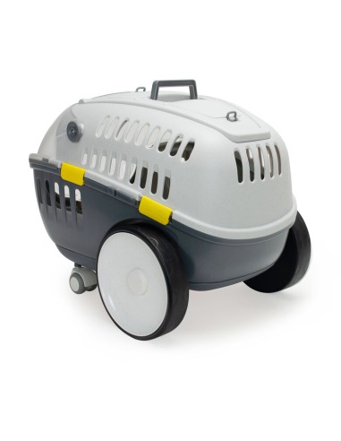 LOBOO TRANSPORTIN BUBBLE URBAN CON RUEDAS 58 5 X 47 X 47 CM - 4