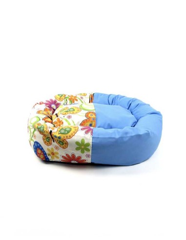 THEPETLOVER CUNA-DONUT GOA MARIPOSAS MULTICOLOR