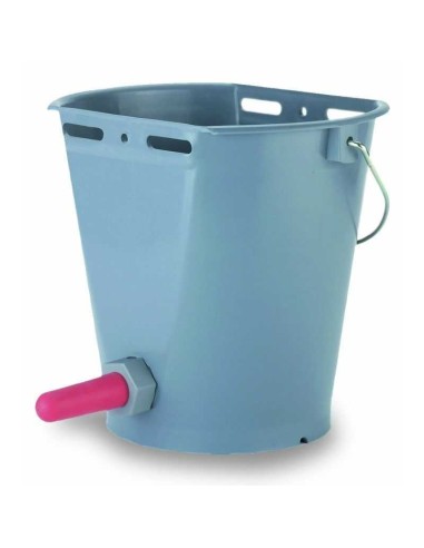 COPELE CUBO CON TETINA PARA TERNEROS O POTROS - 8 LITROS 