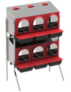 COPELE PONEDERO PLATINUM CON PATAS 2 PISOS - 6 DEPARTAMENTOS 