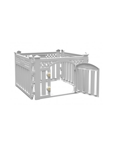 LOBOO PARQUE MASCOTAS PLAYPARK 92 X 60 X 92 CM - 3