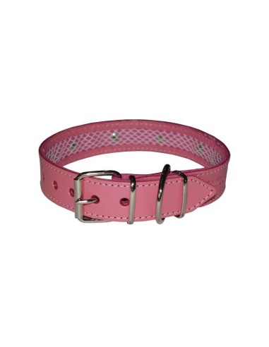 TUYNEC COLLAR CUERO ROSA 35 50 65 42 57 - 2