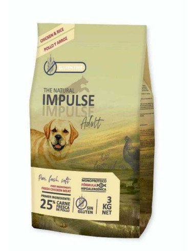 THE NATURAL IMPULSE DOG ADULT CHICKEN
