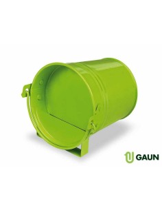 GAUN BEBEDERO CUBO METÁLICO PINTADO VERDE MINI MINI / VERDE - 2