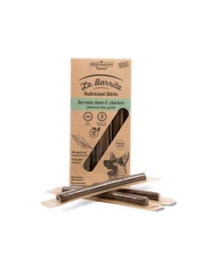 MEDITERRANEAN NATURAL LA BARRITA SERRANO Y POLLO - 12 UNIDADES