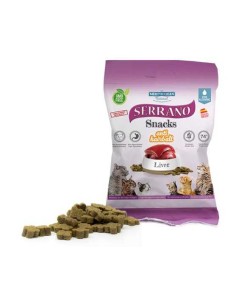MEDITERRANEAN NATURAL SERRANO SNACKS HÍGADO PARA GATOS - 50 GR