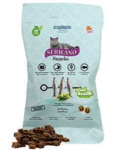 MEDITERRANEAN NATURAL SERRANO SNACKS SARDINA PARA GATOS - 50 GR 1 UNIDAD PACK 25 UNIDADES - 2