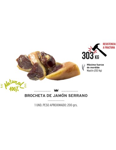 MEDITERRANEAN NATURAL BROCHETA DE JAMÓN - 200 GR 200 GR - 2