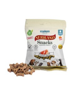 MEDITERRANEAN NATURAL SERRANO SNACKS JAMÓN SERRANO PARA PERROS - 85 GR 1 UNIDAD PACK 25 UNIDADES