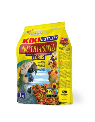 KIKI EXCELLENT NUTRI-PSITTA PARA LOROS - 1 KG 1 KG - 2