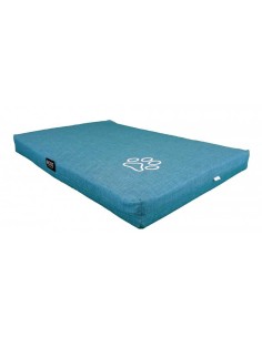 MOOS COLCHÓN ANTIMANCHAS HUELLA TURQUESA