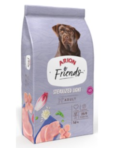 ARION FRIENDS STERILIZED LIGHT 3 KG 14 KG