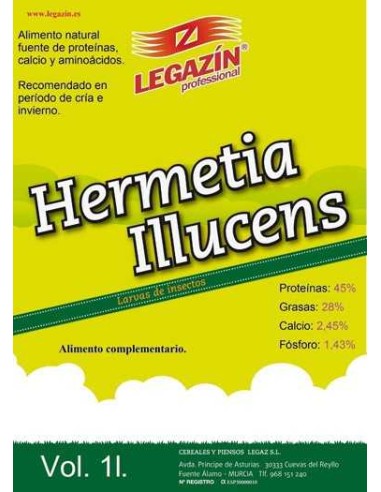 LEGAZÍN LEGAZIN HERMETIA ILLUCENS - 1 LITRO 1 LITRO - 2