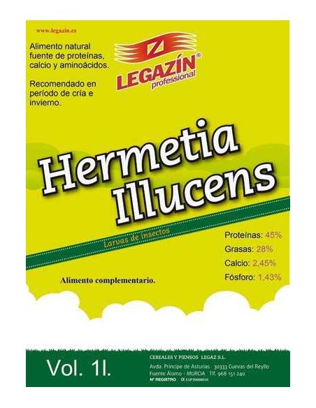 LEGAZÍN LEGAZIN HERMETIA ILLUCENS - 1 LITRO 1 LITRO - 2