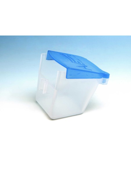 MOLDES AVE COMEDERO INDIVIDUAL PESTAÑA TAPA AZUL 