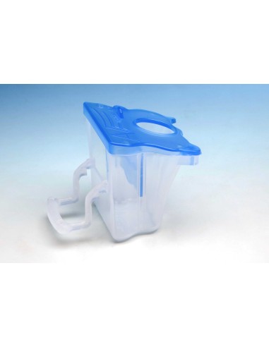 MOLDES AVE COMEDERO TULIPA PATA ORIFICIO TAPADERA AZUL 