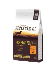 TRUE INSTINCT HIGH MEAT POLLO CAMPERO - 12 KG - 2