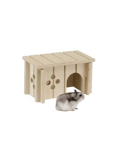 FERPLAST CASETA MADERA PARA HAMSTER SIN 4641 4642 2