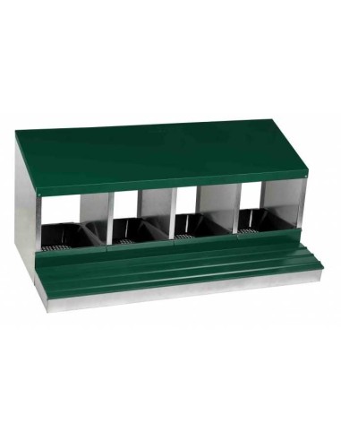 GAUN PONEDERO 4 DEPARTAMENTOS CON CUBETA 